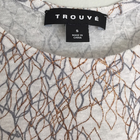 Shimmering Nordstrom Cap Sleeve Top - Picture 2 of 3