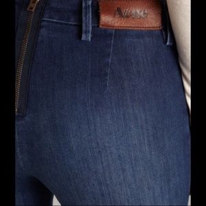 {Acne} Back Zipper Jeans