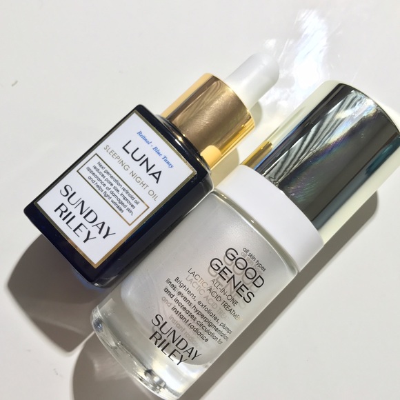 LUNA oil & Good Genes by Sunday Riley