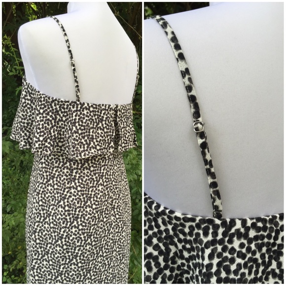 ❌❌SOLD❌❌ NWT J. Crew Animal Dot Print Dress - Picture 3 of 4