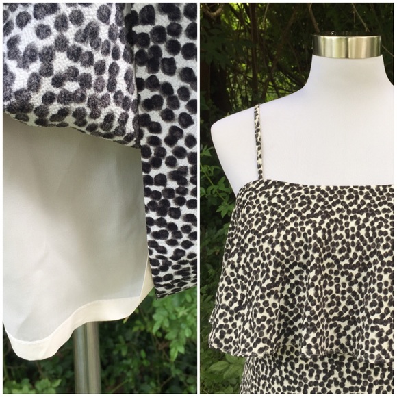 ❌❌SOLD❌❌ NWT J. Crew Animal Dot Print Dress - Picture 4 of 4