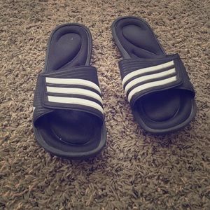 Gently used Adidas slip ons