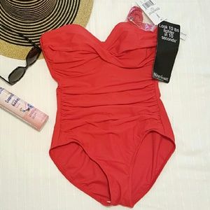 SOLD! Miraclesuit Barcelona Swimsuit 12 NWT
