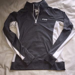 NWOT PINK Ultimate Quarter Zip