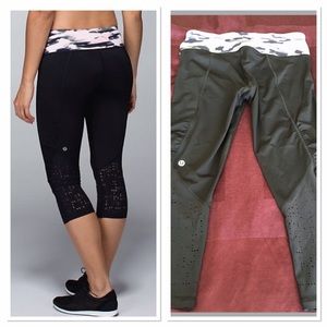 Lululemon Waterbound Crops