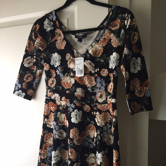 Forever 21 floral dress