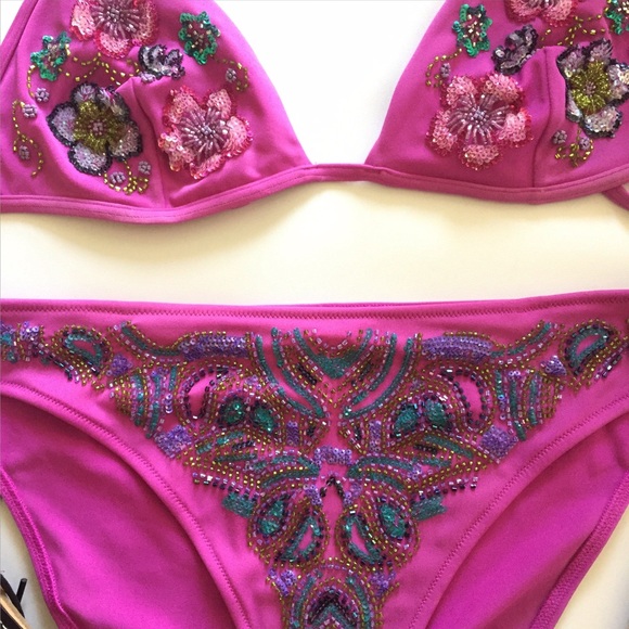 🎉Host Pick🎉VS beaded two piece 👙 - Picture 2 of 3