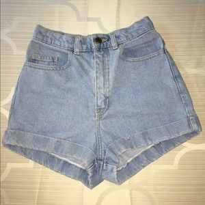 American Apparel High-Waisted Short