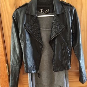 Leather jacket