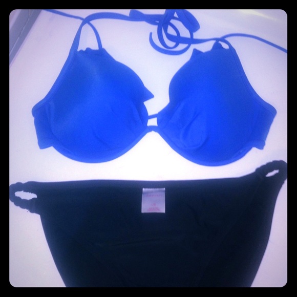 Victoria's Secret Blue Bathing Suit