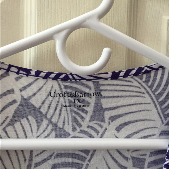 Sleeveless leaf blouse - Picture 3 of 3