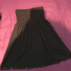 Strapless top