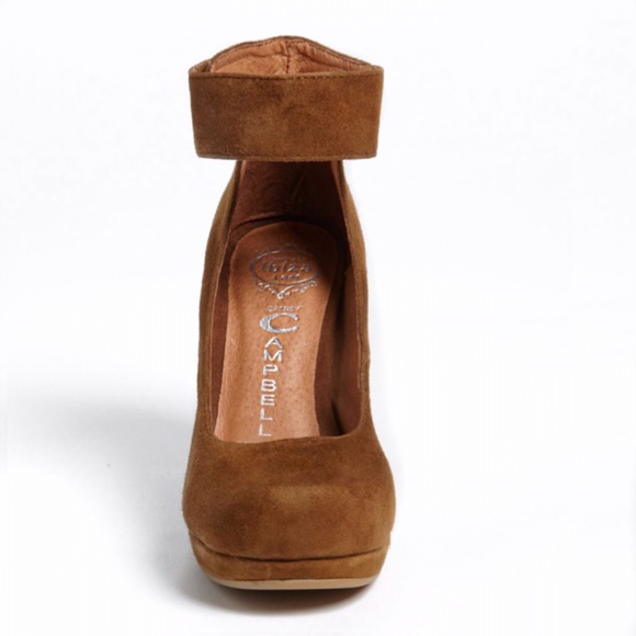 Jeffrey Campbell Shoes - • Jeffrey Campbell • 'Aurora' Ankle Strap Pump