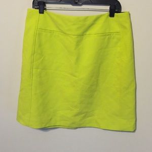 Neon Skirt from Ann Taylor