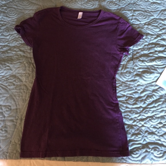 Never worn purple American apparel t shirt