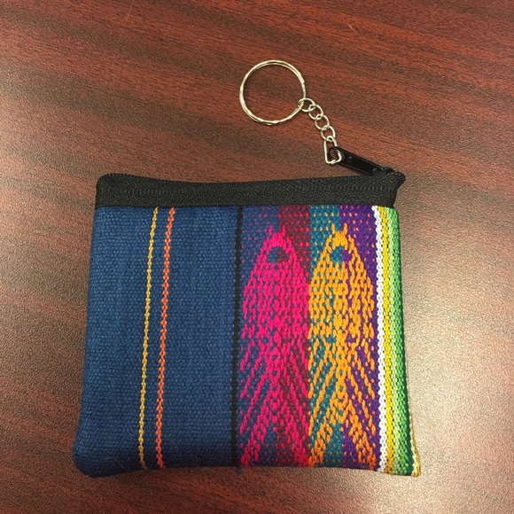 HAND MADE Coin holder/key chain