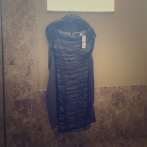 NWT Nordstrom dress black and silver