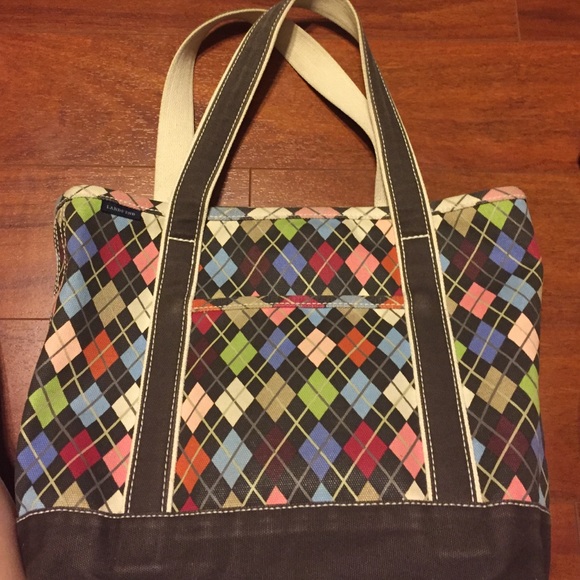 Lands End Canvas Tote and pencil case