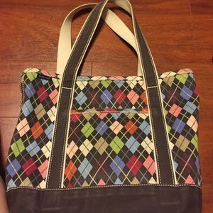 Lands End Canvas Tote and pencil case