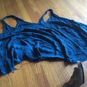 Free people teal tank