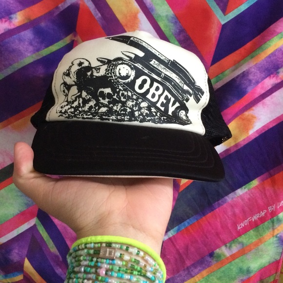 OBEY Mesh Trucker Hat