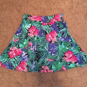 Floral Skater Skirt