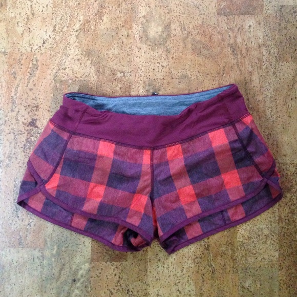 Lululemon 2 way Speed Shorts