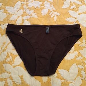 Ralph Lauren Brown Bikini Bottom