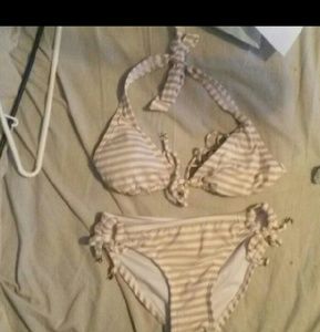 Gold Glittery Bikini