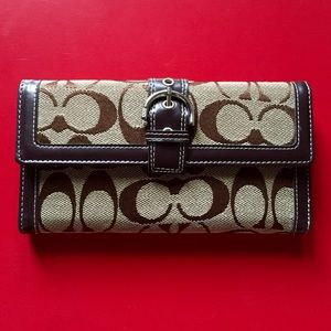 Brown Coach Wallet