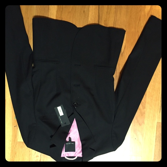 Black suit jacket