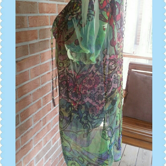 One World Beach... Size Medium...Cover up/Dress - Picture 3 of 3