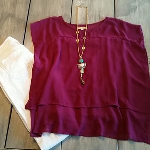 Gianni Bini Purple Top