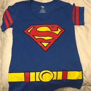 Superman shirt (vneck) LG