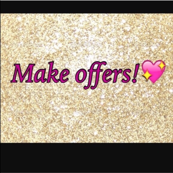 Taking offers! Don't be afraid to ask 😁