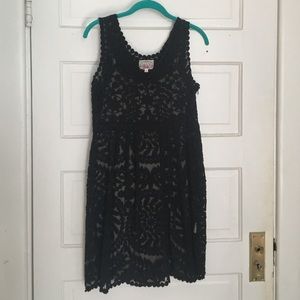 Anthropologie (Baraschi) Black Cocktail Dress