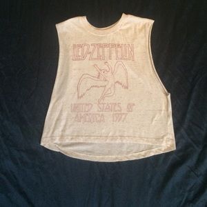 Retro Led Zeppelin Muscle Shirt