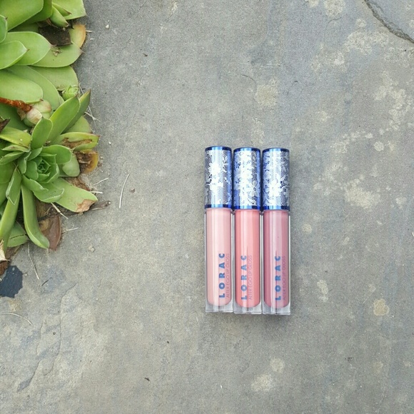 Authentic Lorac lipstick lipgloss