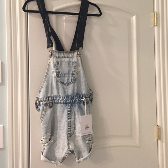 NWT One Teaspoon super freak overall!
