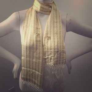 100% silk scarf Banana Republic