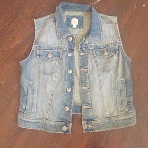 Denim vest