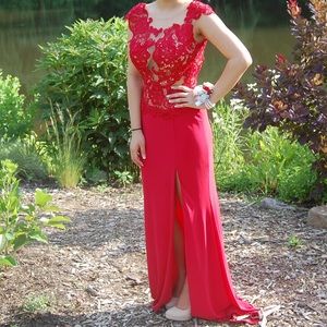 Red Prom Dress Macduggal