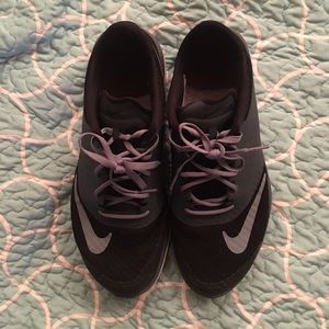 Black Nike sneakers