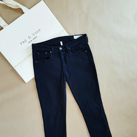 Rag &  Bone's Best black skinny jeans