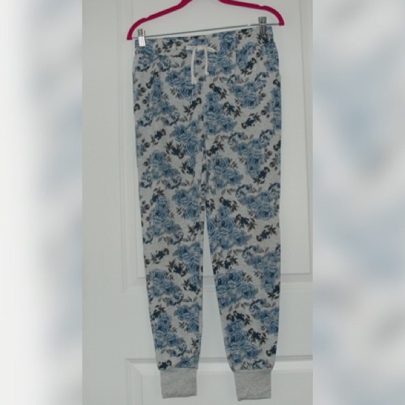 floral joggers