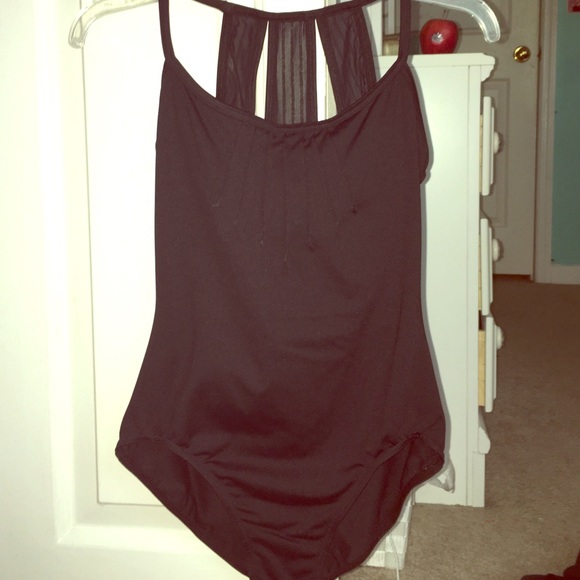 Black Mirella Leotard