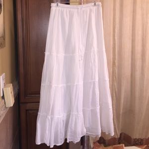White Maxi skirt!