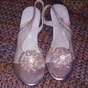 vintage Lucite pumps