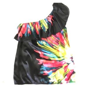 One shoulder Summer blouse