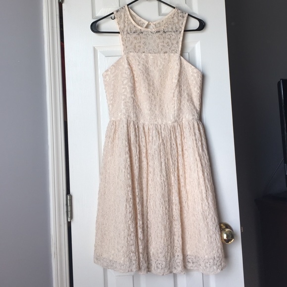 Cream Lace Dress - The Limited